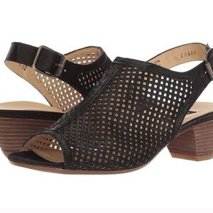 Paul Green Black Lois Sandals US Size 7.5
